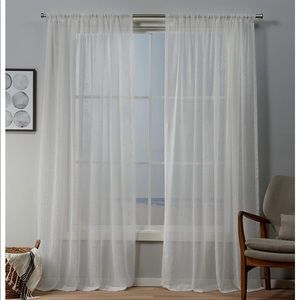 Set of (2) 84” Exclusive Home Curtains